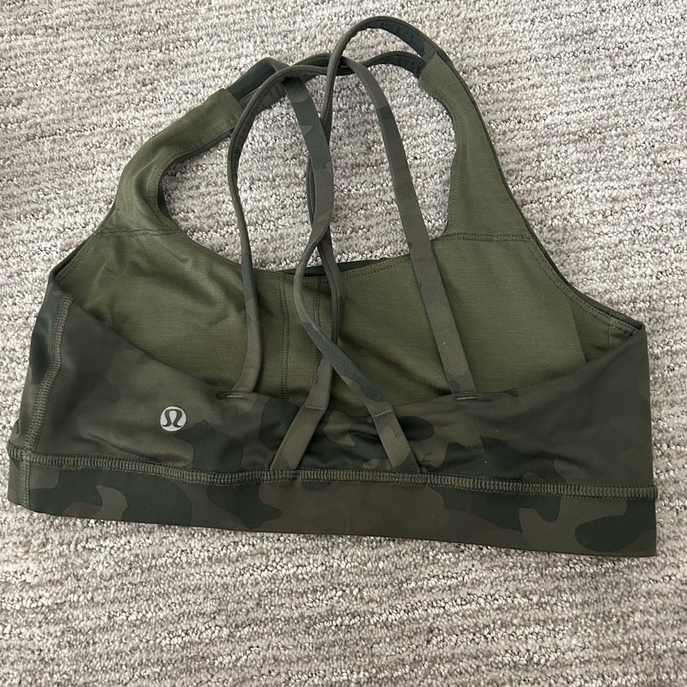 lululemon cami sports bra size 6